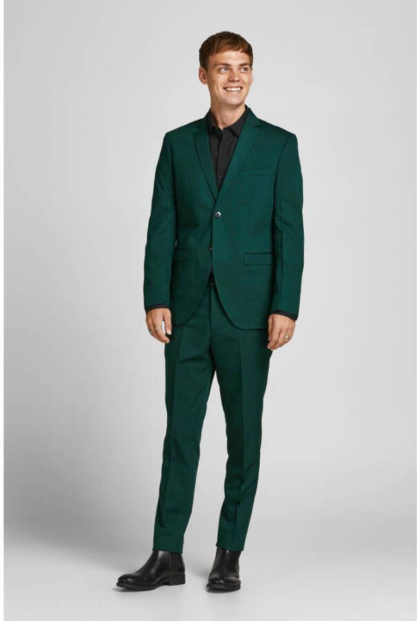 JACK & JONES PREMIUM super slim kostuum JPRFRANCO donkergroen