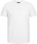 JACK & JONES PREMIUM regular fit T-shirt JPRBLAPALM met backprint wit - Thumbnail 1