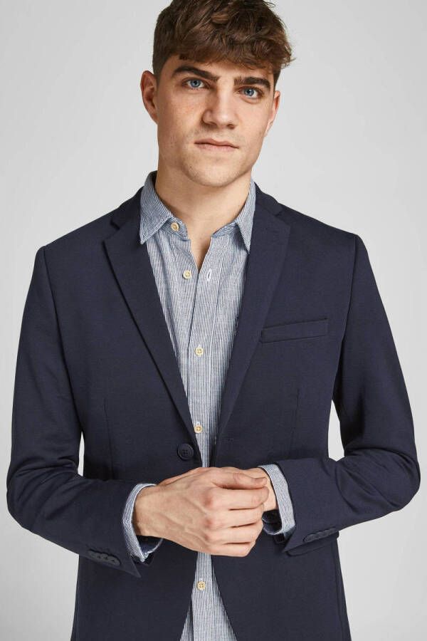 JACK & JONES PREMIUM slim fit colbert JPRJACK navy blazer