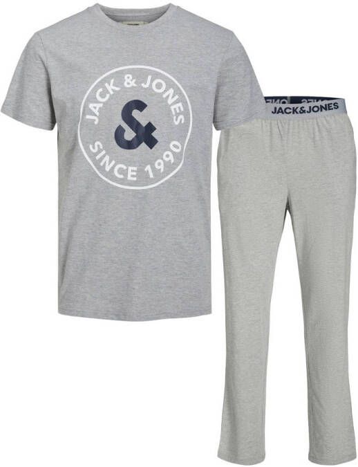 Jack & Jones Shirt met ronde hals JACAARON SS TEE AND PANTS SET (set)