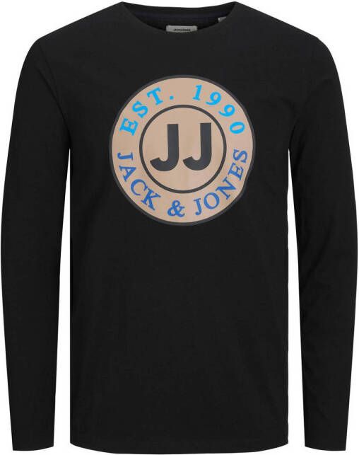 JACK & JONES T-shirt JANEWTRON zwart