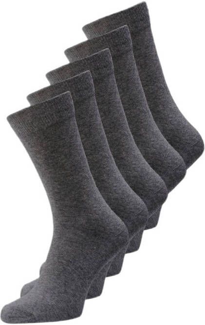 JACK & JONES sokken JACJENS set van 5 grijs