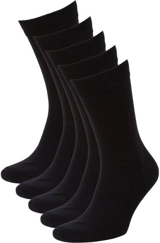 JACK & JONES sokken JACJENS set van 5 zwart