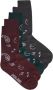 JACK & JONES sokken JACPAISLEY met paisleyprint set van 5 multi - Thumbnail 1