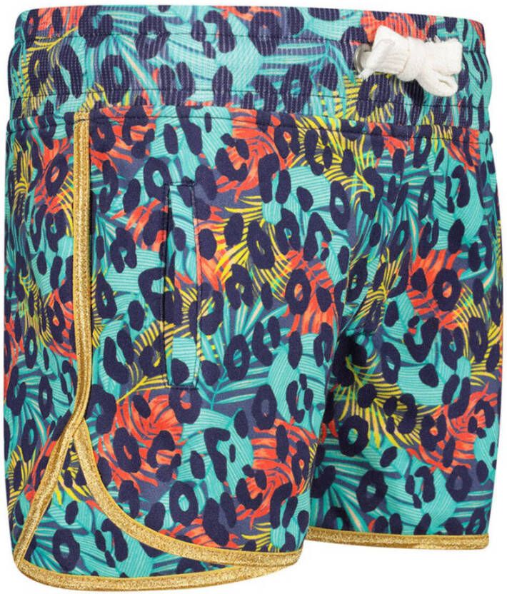 Jake Fischer short multi Korte broek Meisjes Stretchkatoen Effen 152