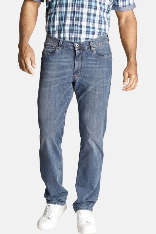 Jan Vanderstorm +FIT Collectie loose fit jeans TUMAN! Plus Size blauw