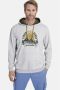 Jan Vanderstorm hoodie NAVER Plus Size met printopdruk beige - Thumbnail 1