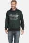 Jan Vanderstorm hoodie SVERRE Plus Size met printopdruk donkergroen - Thumbnail 1