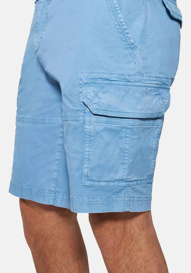 Jan Vanderstorm ALGUT regular cargo short blauw - Foto 3