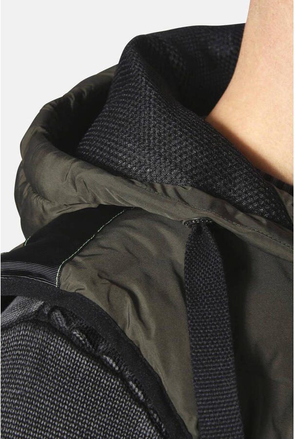 Jan Vanderstorm bodywarmer ERKULF Plus Size met printopdruk olijfgroen - Foto 2