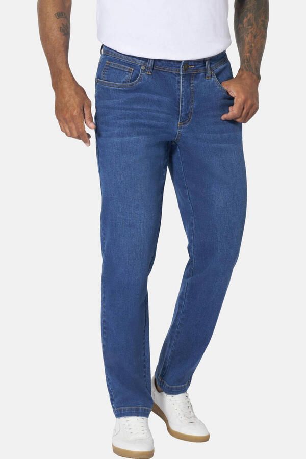 Jan Vanderstorm BOLKER regular fit jeans blauw +FIT Collectie Plus Size