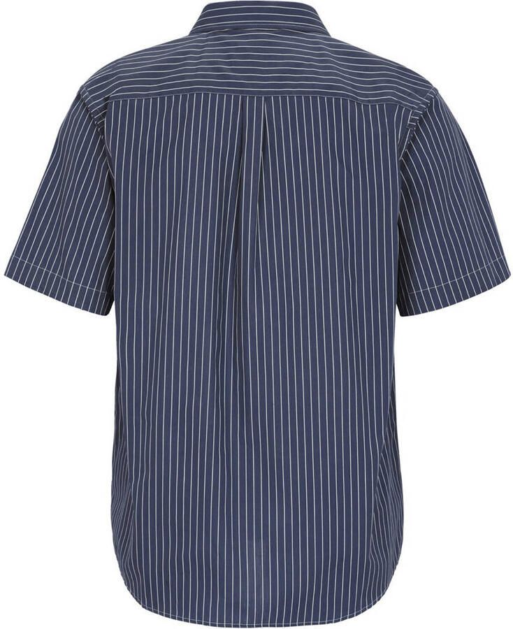 Jan Vanderstorm Gestreept overhemd PERTTU Overhemd met korte mouwen prettige pasvorm - Foto 2