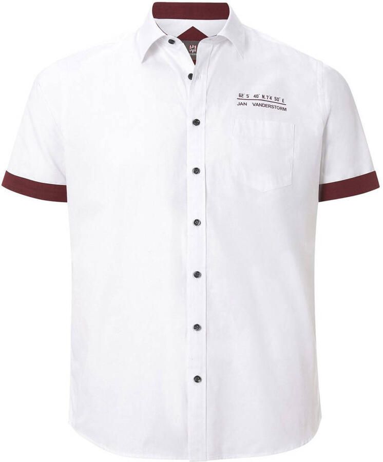 Jan Vanderstorm Overhemd met korte mouwen EVIN(Set van 2 )