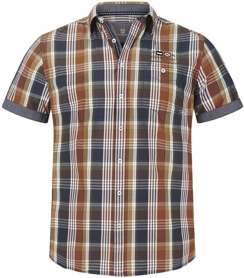 Jan Vanderstorm Geruit overhemd REEDO Katoenen overhemd comfort fit - Foto 3