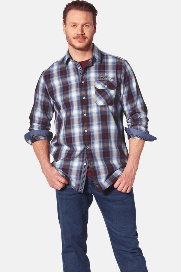 Jan Vanderstorm casual overhemd multi