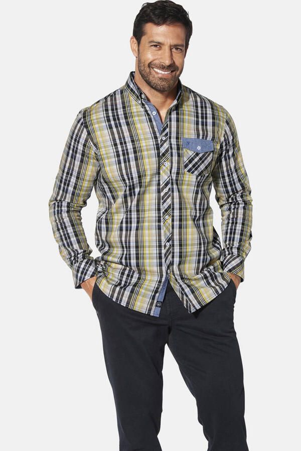 Jan Vanderstorm casual overhemd multi