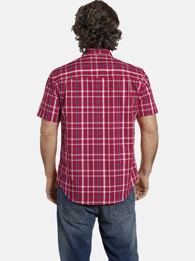 Jan Vanderstorm Overhemd met korte mouwen FEELIKS van luchtige seersucker - Foto 2