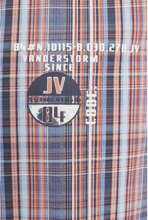 Jan Vanderstorm casual overhemd WIM Plus Size donkerblauw - Foto 2
