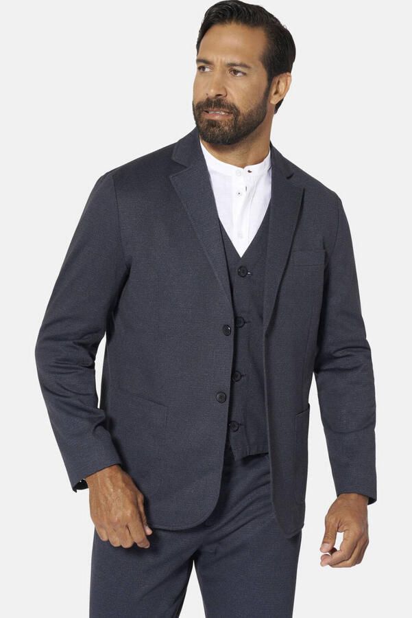 Jan Vanderstorm colbert Plus Size EMPSON zwart