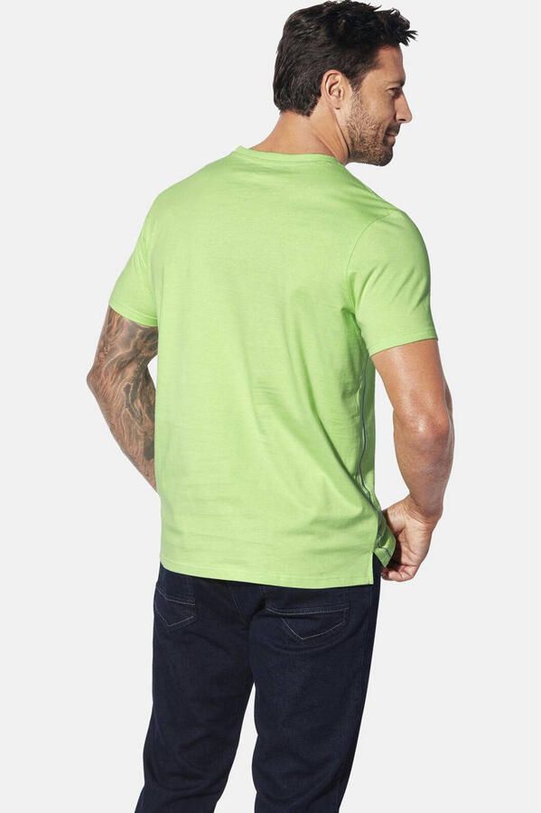 Jan Vanderstorm +FIT Collectie EILI loose T-shirt Plus Size lichtgroen - Foto 2