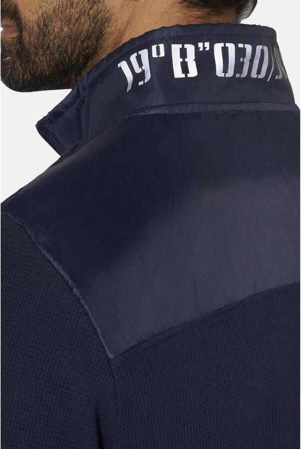 Jan Vanderstorm +FIT Collectie gebreide trui ABBO donkerblauw - Foto 2
