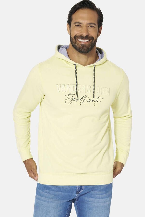 Jan Vanderstorm +FIT Collectie hoodie Plus Size LEDVOR lichtgeel (set van 2)