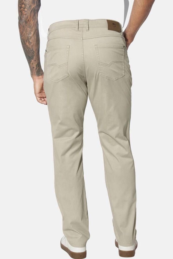 Jan Vanderstorm +FIT Collectie loose casual broek BRONKER Plus Size beige - Foto 2