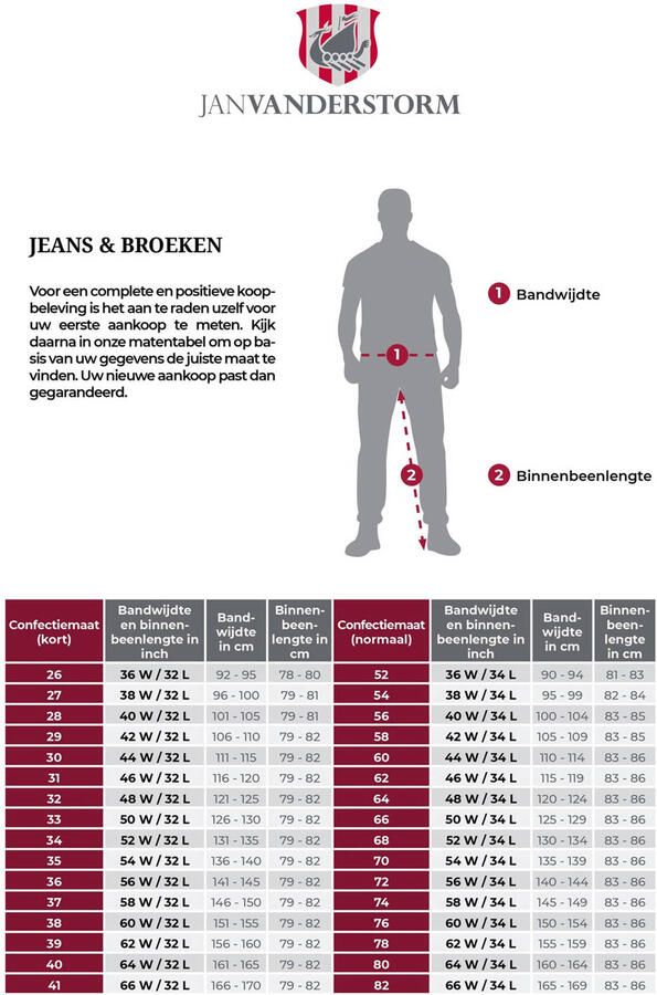 Jan Vanderstorm +FIT Collectie loose fit jeans JURIEN Plus Size donkerblauw - Foto 2