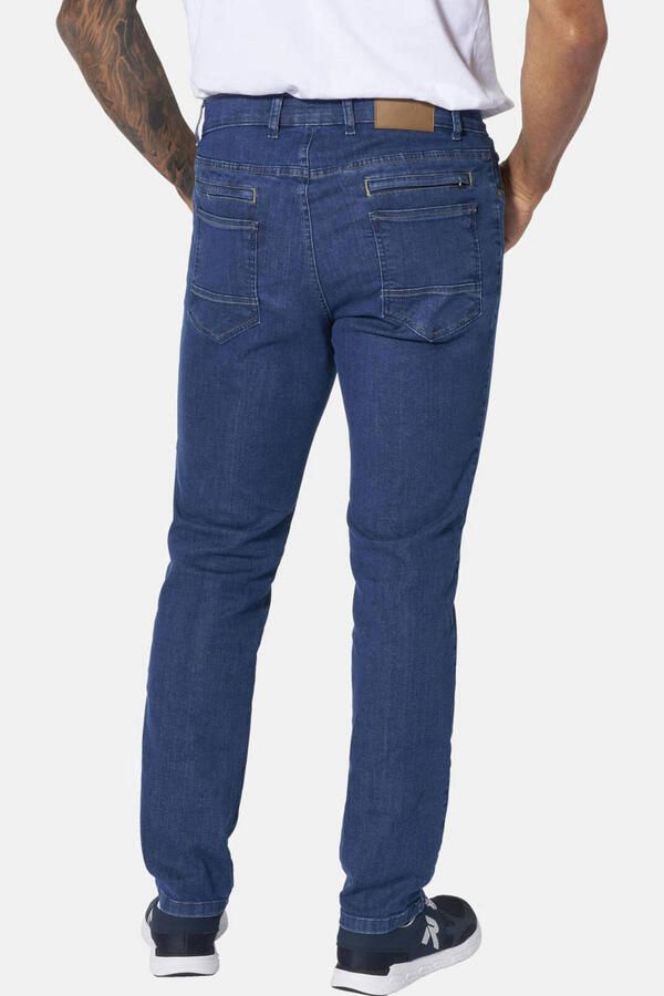 Jan Vanderstorm +FIT Collectie MILOR straight leg jeans Plus Size blauw - Foto 2
