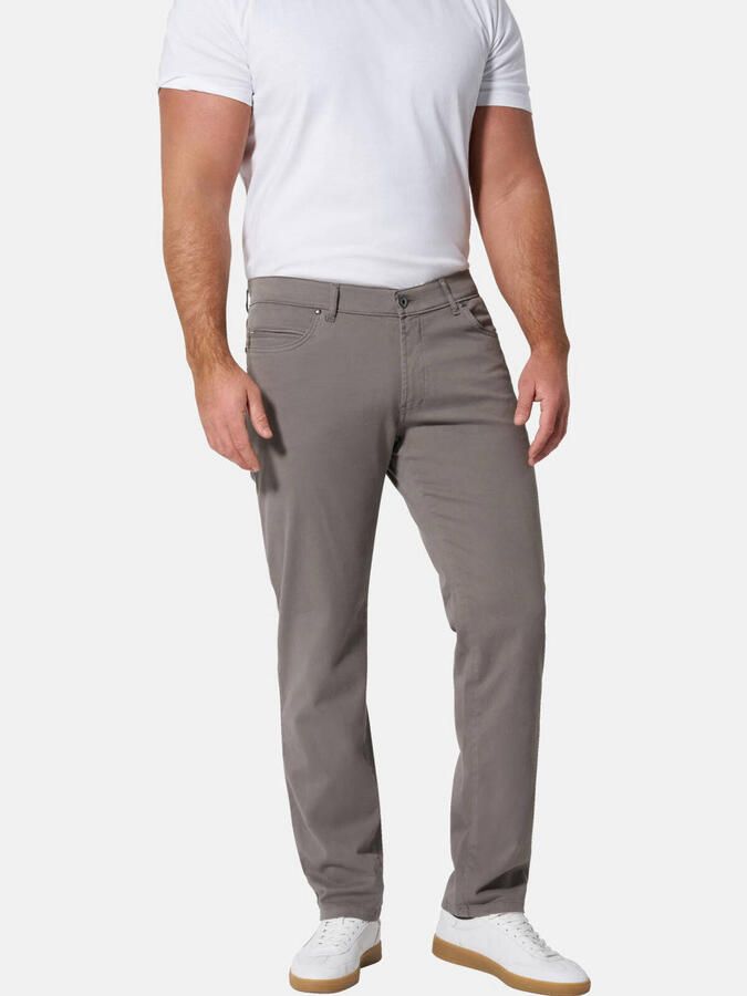 Jan Vanderstorm +FIT Collectie NORDAHL regular casual broek olijfgroen