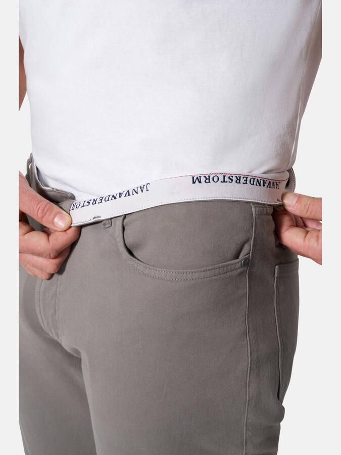Jan Vanderstorm +FIT Collectie NORDAHL regular casual broek olijfgroen - Foto 2