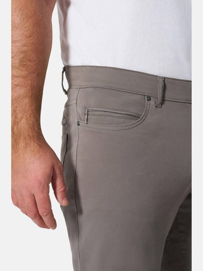 Jan Vanderstorm +FIT Collectie NORDAHL regular casual broek olijfgroen - Foto 3