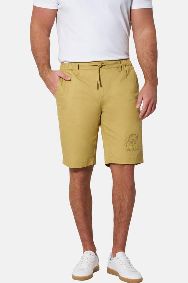 Jan Vanderstorm +FIT Collectie regular casual short geel