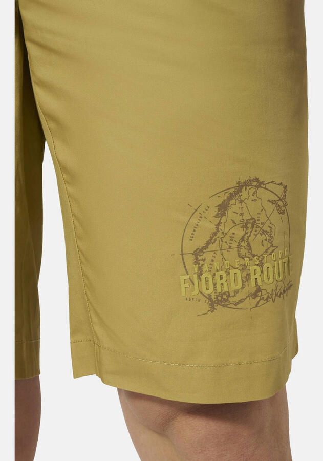 Jan Vanderstorm +FIT Collectie regular casual short geel - Foto 2