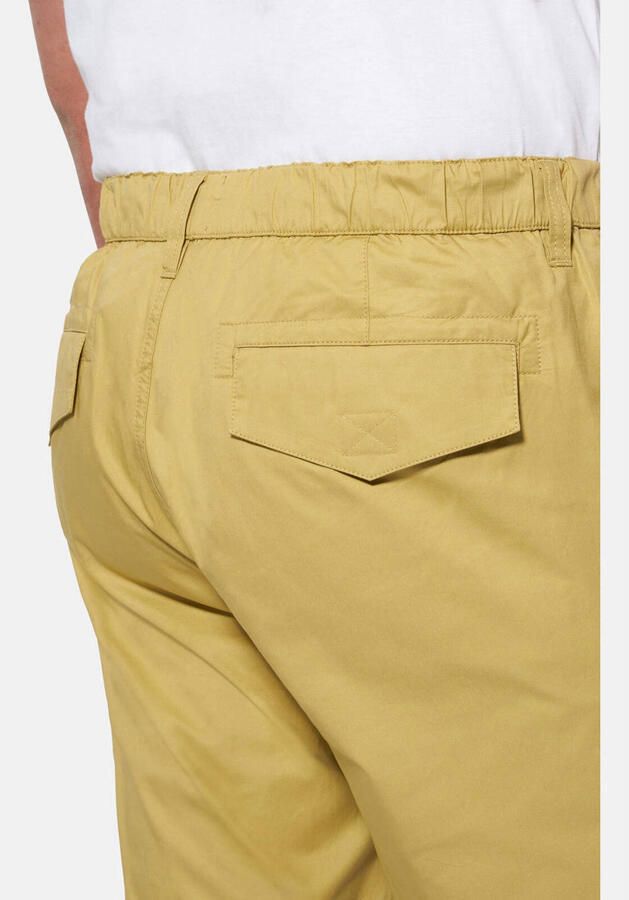 Jan Vanderstorm +FIT Collectie regular casual short geel - Foto 3