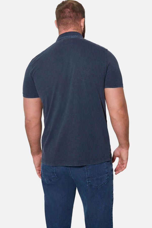 Jan Vanderstorm +FIT Collectie regular polo donkerblauw - Foto 2