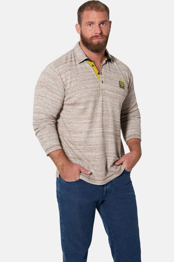 Jan Vanderstorm +FIT Collectie regular polo ENDRE wit