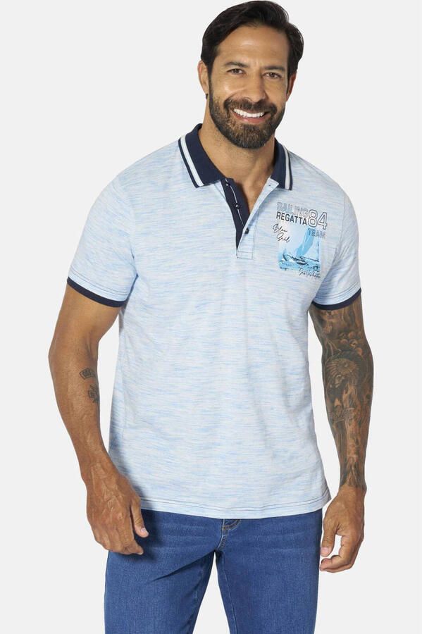 Jan Vanderstorm +FIT Collectie regular polo GILGI wit