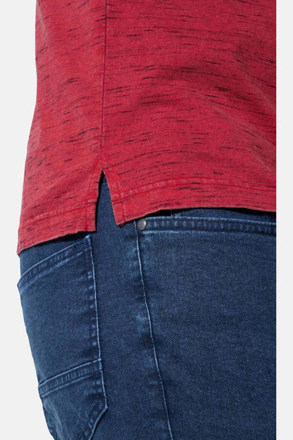 Jan Vanderstorm +FIT Collectie regular polo HEMPA rood - Foto 2