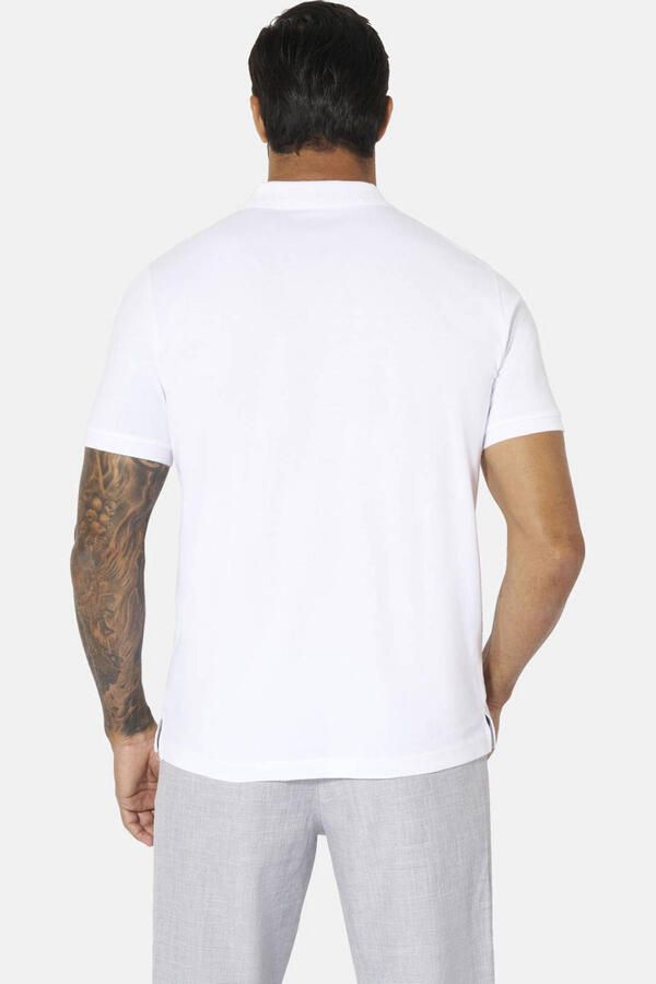 Jan Vanderstorm +FIT Collectie regular polo MAUNOR wit - Foto 3