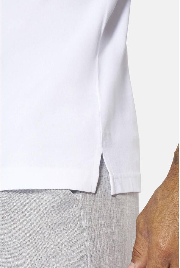 Jan Vanderstorm +FIT Collectie regular polo MAUNOR wit - Foto 2