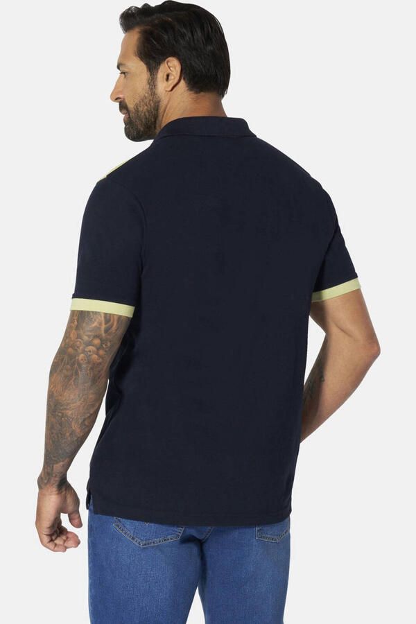 Jan Vanderstorm +FIT Collectie regular polo Plus Size JARAR lichtgroen - Foto 3