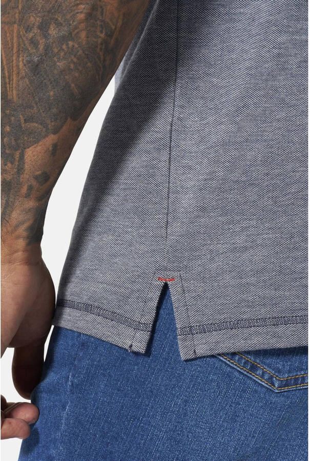 Jan Vanderstorm +FIT Collectie regular polo Plus Size NOLTTI donkerblauw - Foto 3