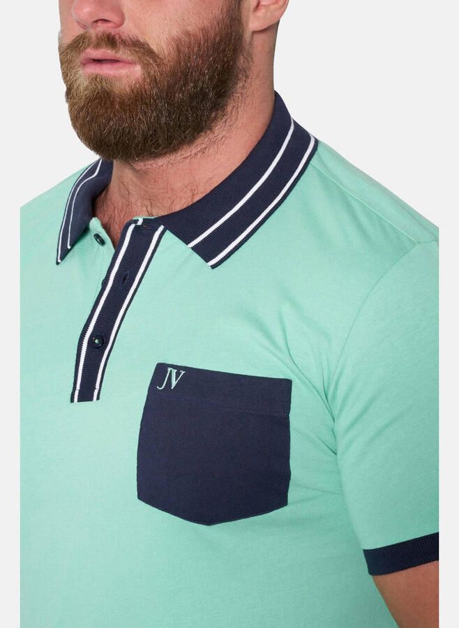 Jan Vanderstorm +FIT Collectie regular polo SKALLE lichtgroen - Foto 2