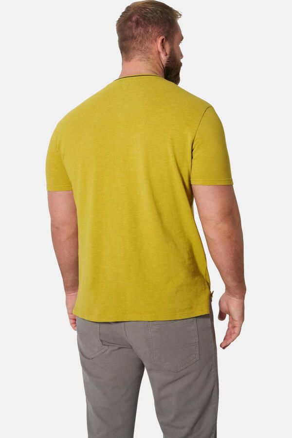 Jan Vanderstorm +FIT Collectie regular T-shirt HARTO olijfgroen - Foto 3