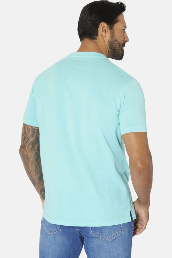 Jan Vanderstorm +FIT Collectie regular T-shirt ULFRIK turquoise - Foto 2