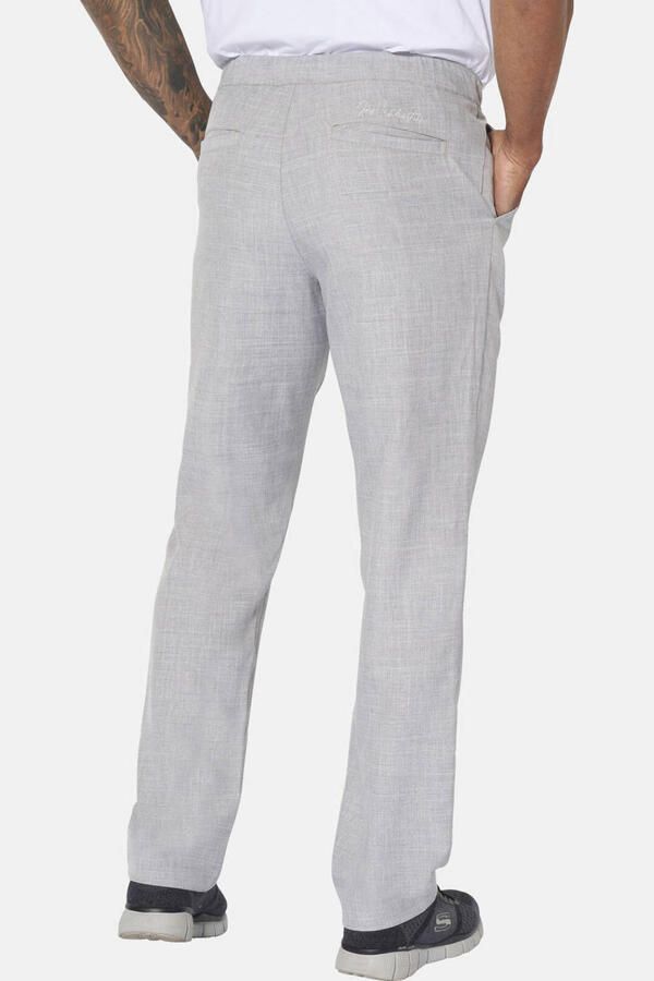 Jan Vanderstorm +FIT Collectie ROLFSEN regular chino Plus Size grijs - Foto 2