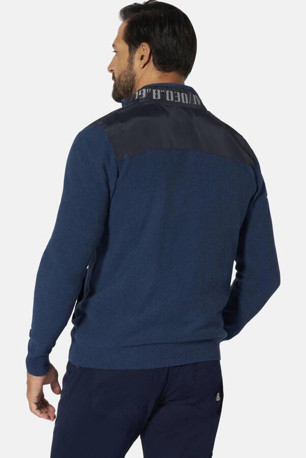 Jan Vanderstorm +FIT Collectie sweatvest RADORM blauw - Foto 3