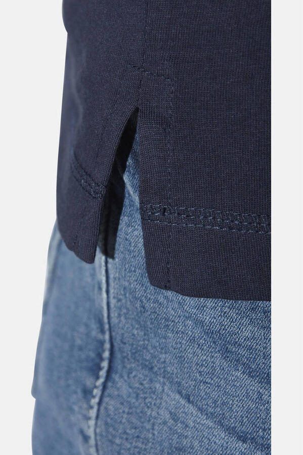 Jan Vanderstorm +FIT Collectie oversized T-shirt SVENBOR donkerblauw - Foto 2