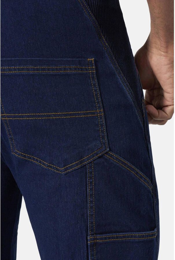 Jan Vanderstorm FOCKO loose korte tuinbroek Plus Size donkerblauw - Foto 3